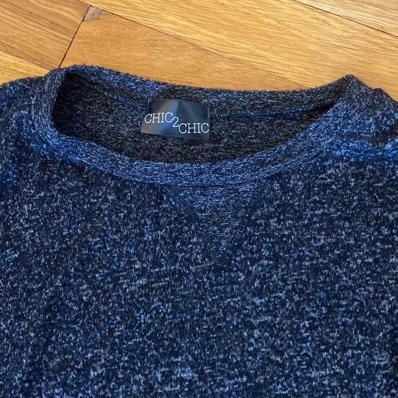 Chic2Chic Girl’s Gray Long Sleeve Shirt Size L - Picture 2 of 7